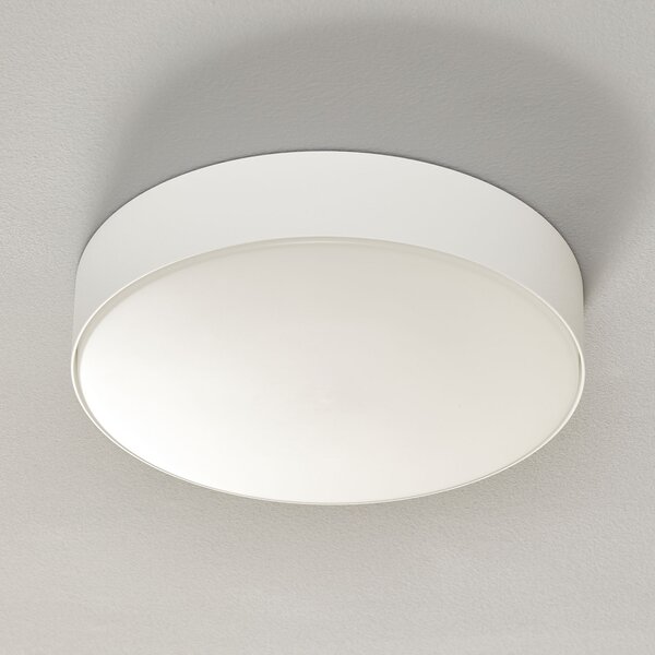 Wever & Ducré Lighting WEVER & DUCRÉ Roby IP44 plafon 2,700K 26 cm alb, reglabil, Alb, Camera de zi / sufragerie, Plastic, Modern