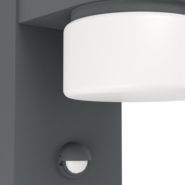 Eglo 96277 - LED Corp de iluminat perete exterior cu senzor ATOLLARI 2xLED/6W