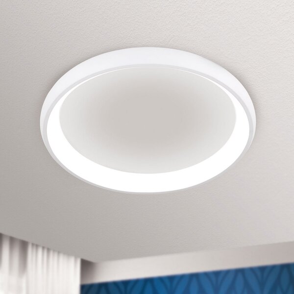 ORION Plafonieră LED Venur emisie lumină interior 61cm, reglabil, Alb, Camera de zi / sufragerie, Metal, Modern