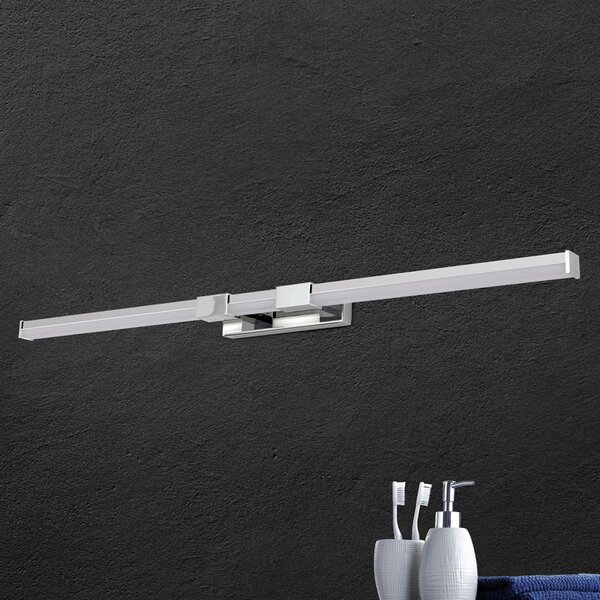ORION Lampă oglindă baie Argo cu LED 75,5 cm, Metalic, Baie, Metal, Modern