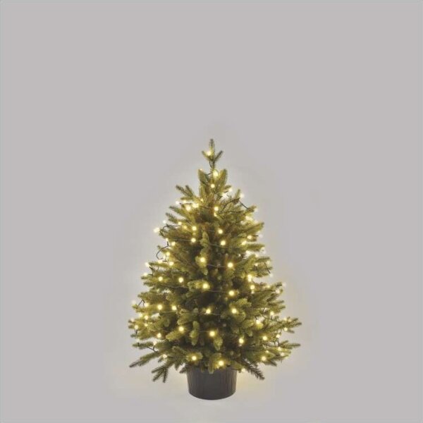 Instalație LED de Crăciun de exterior 80xLED/13m IP44 alb cald