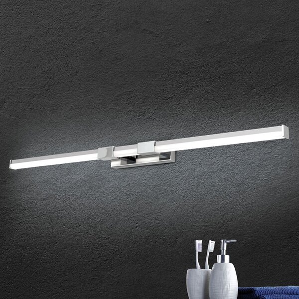 ORION Lampă oglindă baie Argo cu LED 75,5 cm, Metalic, Baie, Metal, Modern