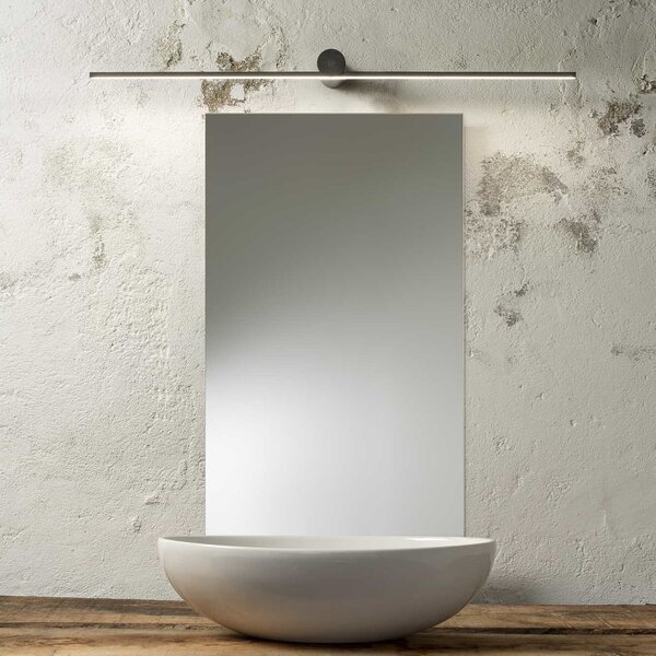 OLEV Slight AP aplică de perete LED 72,5 cm negru, Negru, Hol, Metal, Design