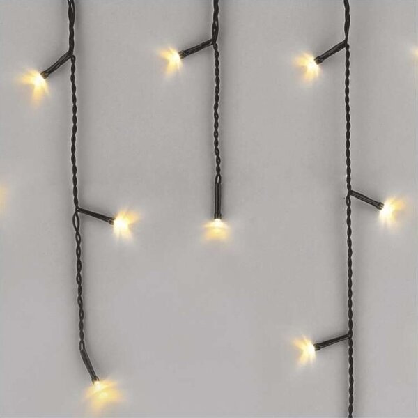 Ghirlandă LED de exterior, 200xLED/8 moduri, 8,6m, IP44, alb cald