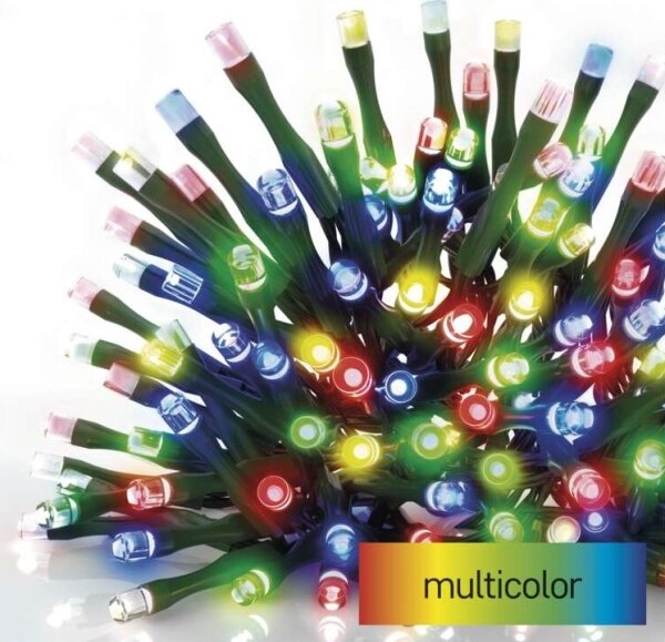 Ghirlandă LED de exterior 120xLED/8 moduri, 17m, IP44, multicolor