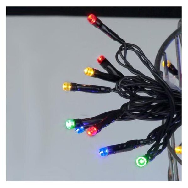 Eglo 410713 - Ghirlandă luminoasă LED pentru exterior, Serie LED, 160 LED, 26 m, IP44, multicoloră
