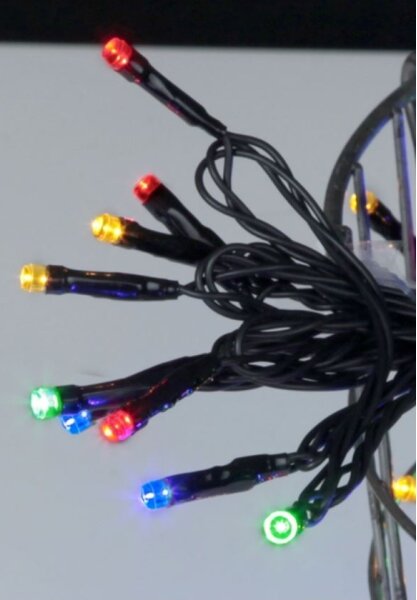 Eglo 410711 - Ghirlandă LED pentru exterior Seria LED, 80 LED, 8 m, IP44, multicoloră