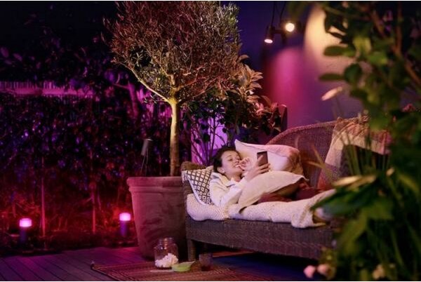 Philips Hue CALLA 17420/30/P7 LED RGB 8W 24V IP65 lampa exterioară dimabilă