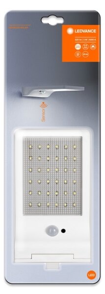 Ledvance - Lampă solară LED de perete cu senzor DOORLED LED/3W/3,3V IP44