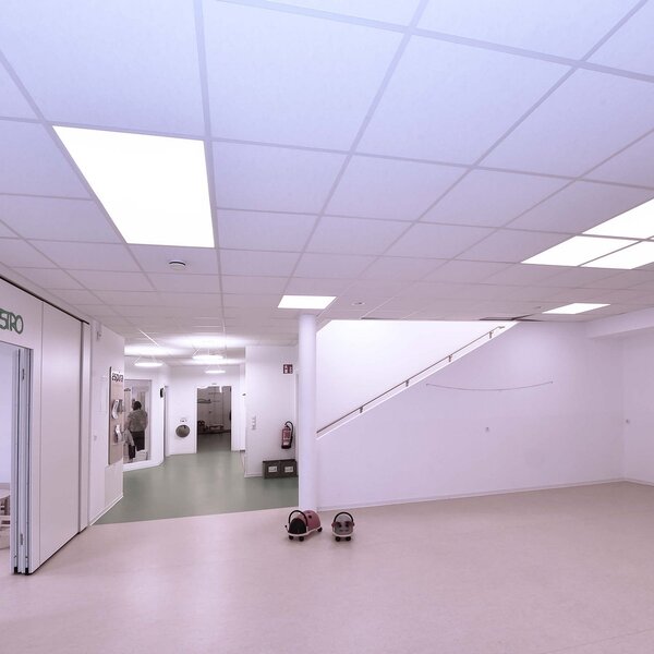 Deko-Light Panou LED Basic 119,5 x 29,5 cm 4.000 K, Alb, Studiu / Birou, Aluminiu, Modern, Plafon unghiular direct