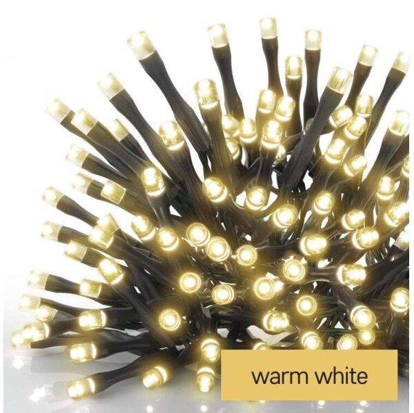 Ghirlandă LED de exterior 80xLED/3xAA, 6,1 m, IP44, alb cald
