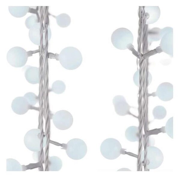 Ghirlandă LED pentru exterior, 40 LED, 9 m, IP44, alb rece