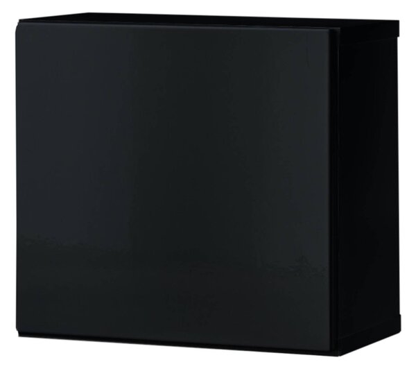 Dulap de perete Southport 27 ZZ SW SW 5 (negru + Negru lucios). 1024068