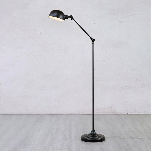 Markslöjd Portland lampadar, reglabil în 2 puncte, negru, Negru, Camera de zi / sufragerie, Metal