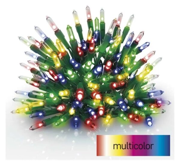 Ghirlandă LED de exterior, 150 LED-uri, 27,35 m, IP44, multicoloră