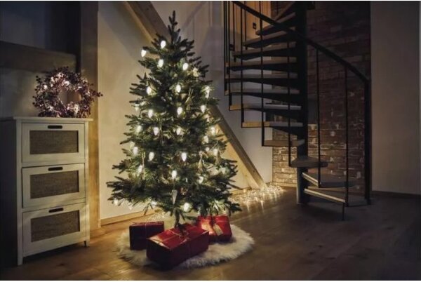 Instalație LED de Crăciun de exterior 50xLED/8 funcții 14,8 m IP44 alb cald