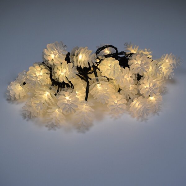 Retlux - Ghirlandă LED pentru exterior 40 LED/15 m IP44 alb cald