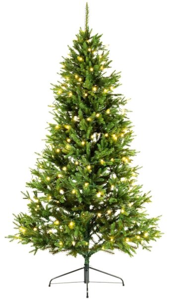 Retlux - Ghirlandă LED de exterior, 100 LED, 8 moduri, 15 m, IP44, alb cald