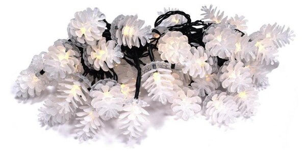 Retlux - Ghirlandă LED pentru exterior 40 LED/15 m IP44 alb cald