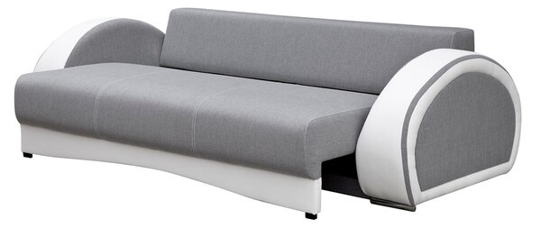 Canapea trei locuri Claris (negru + Alb). 1031740