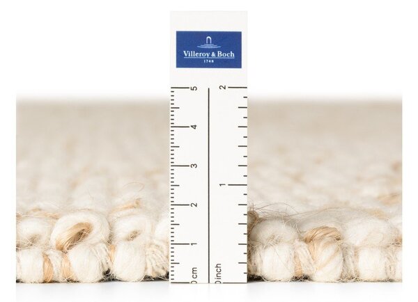 Covor bej țesut manual din amestesc de lână 160x230 cm Peas – Villeroy&Boch