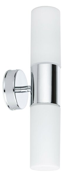 Paulmann Lenia aplică perete IP44 crom/opal 2 bec., reglabil, Metalic, Baie, Metal, Modern