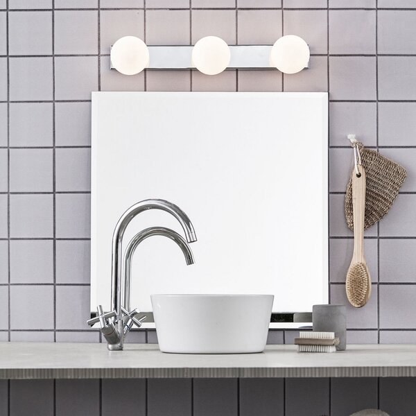 Markslöjd Aplică de perete pentru baie Mini, reglabil, Metalic, Baie, Metal, Modern, Perete unghiular