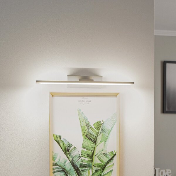 MCJ Aplică cu LED Miroir 40 cm aluminiu 4000K, Metalic, Baie, Metal, Modern
