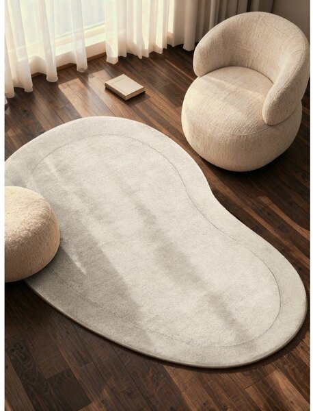 Covor crem țesut manual din amestesc de lână 125x200 cm Kari Organic – Villeroy&Boch
