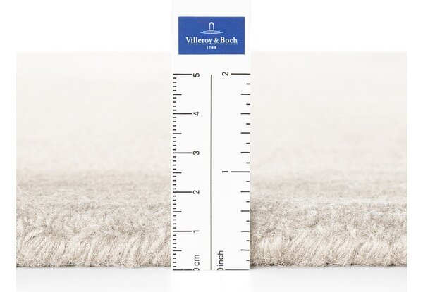 Covor crem țesut manual rotund din amestesc de lână ø 150 cm Kivi – Villeroy&Boch