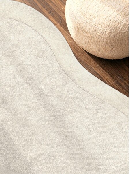 Covor crem țesut manual din amestesc de lână 125x200 cm Kari Organic – Villeroy&Boch