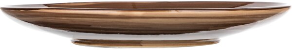 Banquet Set of 6 dessert plates Palas 21.5 cm,brown