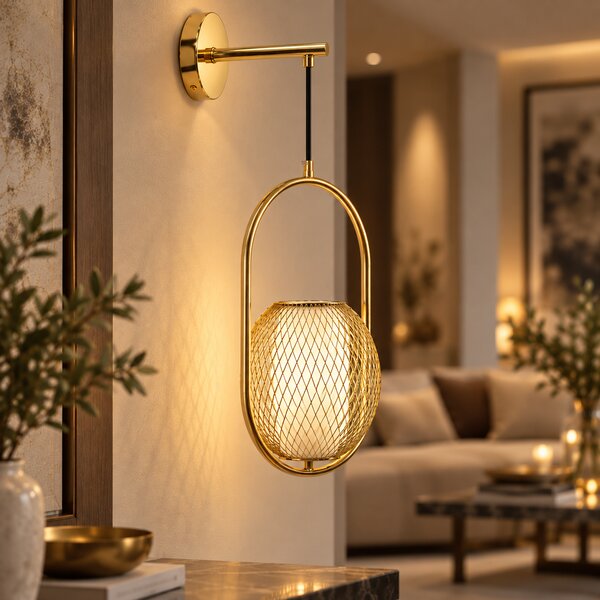 Lampă de perete APP1945-1W Gold
