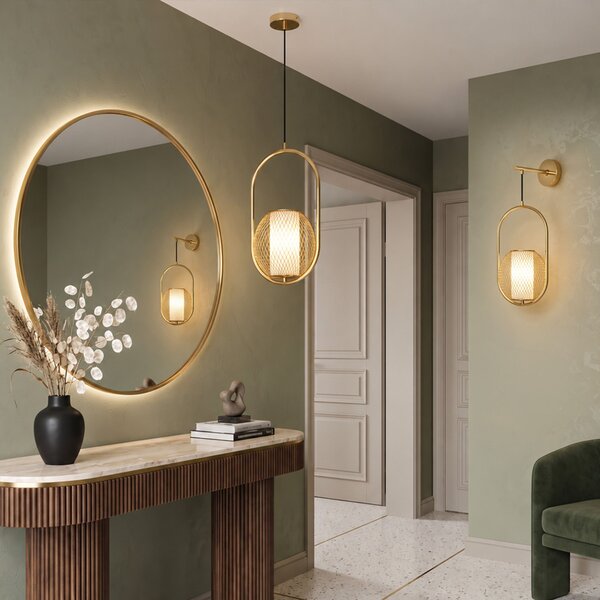 Lampă de perete APP1945-1W Gold