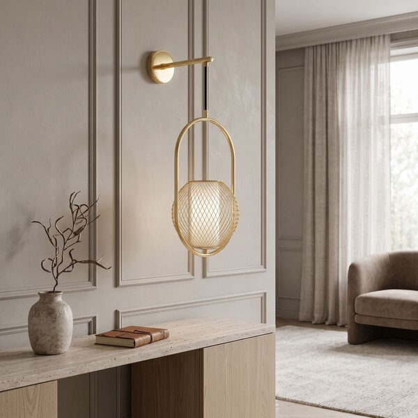 Lampă de perete APP1945-1W Gold