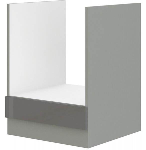 Dulap inferior de bucătărie pentru cuptor Gonir 60 D GAZ BB (gri + gri). 1032708