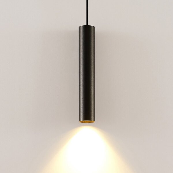Arcchio Ejona lampă suspendată, înălțime 35 cm, negru, aluminiu, reglabil, Negru, Hol, Metal, Modern