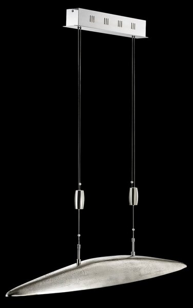 FISCHER & HONSEL Lampă pendul LED Shine, culoare lumină reglabilă, reglabil, Metalic, Camera de zi / sufragerie, Metal, Modern