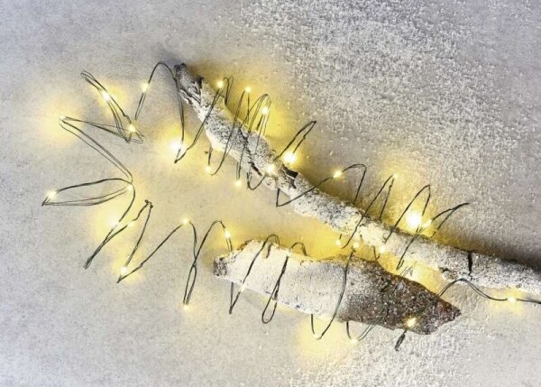 Ghirlandă LED de exterior 150 LED, 20 m, IP44, alb cald