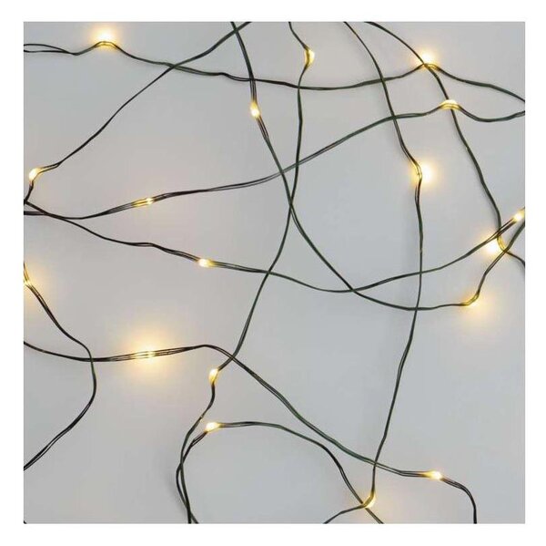 Ghirlandă LED de exterior 150 LED, 20 m, IP44, alb cald