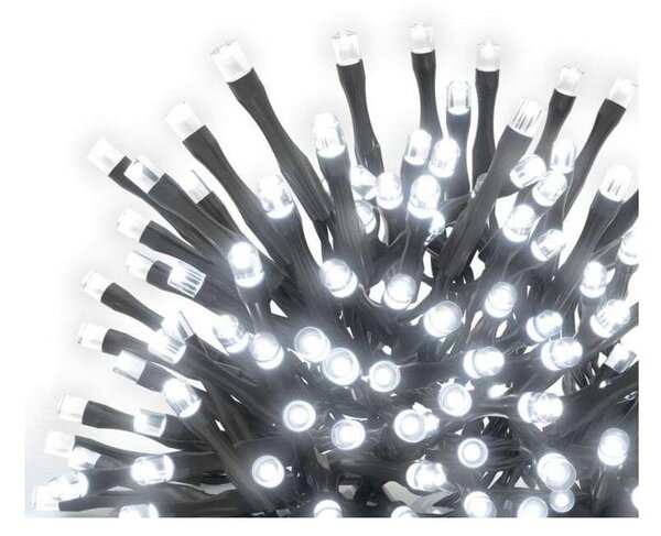 Ghirlandă LED pentru exterior, 100 LED/15 m, IP44, alb rece