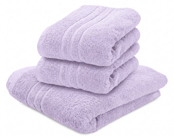 Prosop de baie CLASSIC COLOR 70 x 140 cm lavanda, 100% bumbac