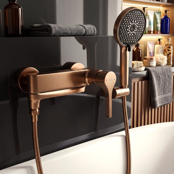 Baterie pentru cadă PREMIUM REA Maxim Brush Copper