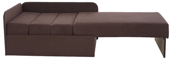 KONDELA Canapea extensibilă, maro Taupe, MONTES UNI
