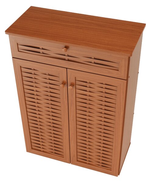KONDELA Pantofar, MDF laminat, cireş american, FP 03