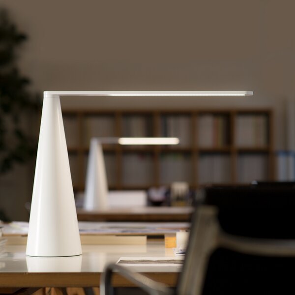 Lampă de masă Martinelli Luce, Elica, Alb, Camera de zi, Metal, Modern