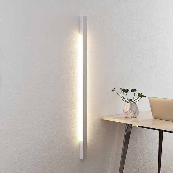 Arcchio Aplică de perete cu LED Ivano, 130 cm, alb, aluminiu, Alb, Hol, Aluminiu, Modern