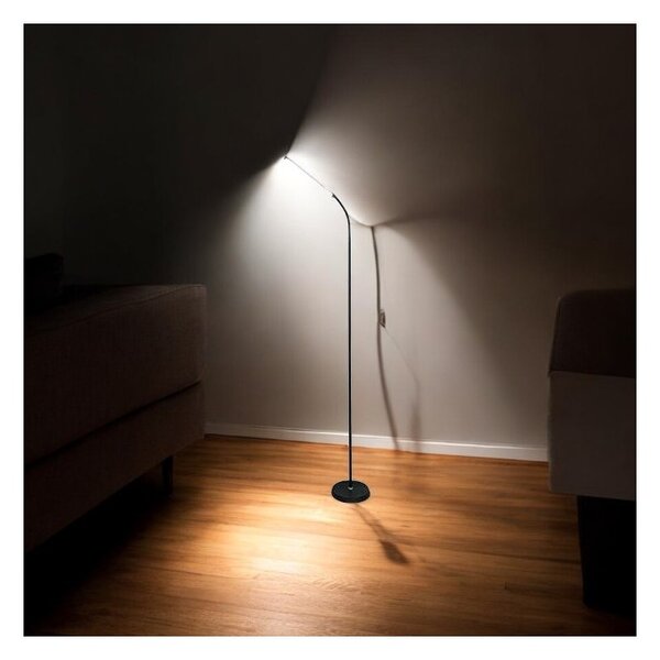 Lampa de podea Meso, inaltime 170 cm, 8W, 300 lm, lumina reglabila 3 CCT, IP20, 5V 2A USB-A