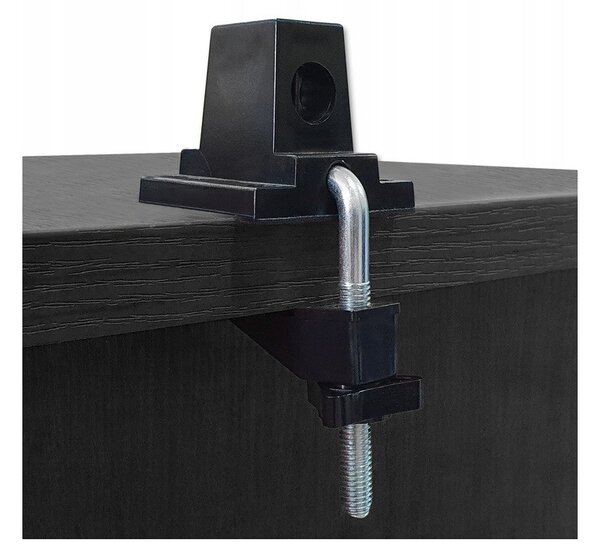 Lampa LED de birou, 14W, 980 lm, 3 trepte reglare lumina, IP20, negru