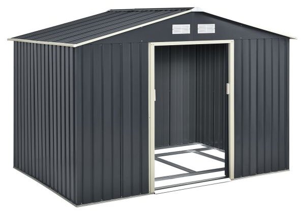 Juskys Casuta de gradina XL 277×191×192 cm - antracit